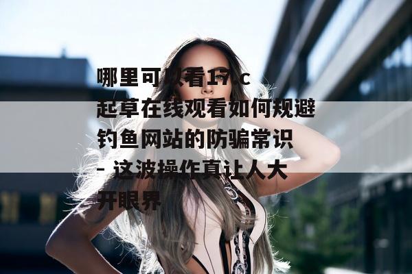 哪里可以看17.c 起草在线观看如何规避钓鱼网站的防骗常识 - 这波操作真让人大开眼界